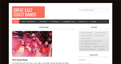 Desktop Screenshot of greateastcoastbands.com