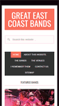 Mobile Screenshot of greateastcoastbands.com